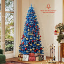 6/7/8/9 FT Artificial Christmas Tree with 767 Snowy Branch Tips by LJGDeals