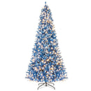 6/7/8/9 FT Artificial Christmas Tree with 767 Snowy Branch Tips by LJGDeals