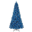 6/7/8/9 FT Artificial Christmas Tree with 767 Snowy Branch Tips by LJGDeals