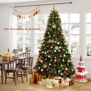 6/7/8 FT Pre-Lit Artificial Christmas Tree with Remote Control and LED Lights by LJGDeals