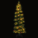 6/7 FT Pre-Lit Artificial Christmas Tree Spiral Holiday Tree with 612/791 Branch Tips and 8 Modes by DirectDeals