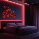 Yes Daddy Metal Neon Wall Art- LN0069