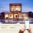 RGBCW MR16 5W Smart WIFI LED Light Bulb 4 Pack, Energy Saving RGBCW Color Changing 12V Outdoor LED Bulb Compatible with Alexa, Google Assistant, and Siri by Kings Outdoor Lighting