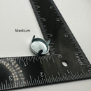 Furniture Glides, 3 Prong, Steel