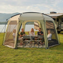 6-8 Person Netted Canopy Tent with Zippered Door by LJGDeals