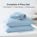 Kasentex Spring Soft Sheet Bedding Set in Deep Pocket, Hypoallergenic and Breathable, Room Decor, Graduation Gifts