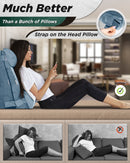 LX8 4-Piece Support for Nighttime Digestive Discomfort & Easier Breathing, Wedge Pillow Set, Cloud Gray