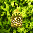 2 Pack Hanging Birdcage Tealight Lantern by JHY DESIGN