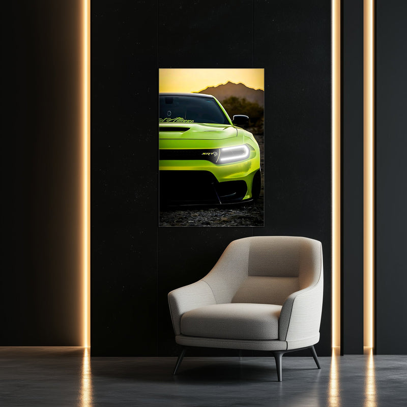 Car light up sign, Car neon light sign, Car wall art lighted, Car led wall decor, Car led sign, Garage neon sign, Neon painting art For Man - UvCar13