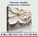 3D Minimalist Flower Wall Art II