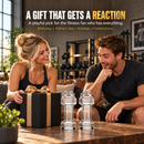 The Wine Savant 2-Set, Dumbbell Beer & Whiskey Glasses, Giant Lifting Beers 26oz Glass