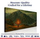 Burning Bush - Faith Wall Art III