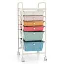 6 Drawers Rolling Storage Cart Organizer by LJGDeals