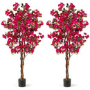 6 Feet Artificial Bougainvillea Tree with 910 Flowers by DirectDeals