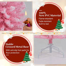 6 FT Artificial Christmas Tree with 460 Branch Tips and Folding Metal Stand by LJGDeals