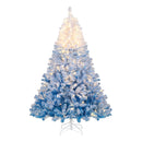 5/6/7/8 FT Artificial Christmas Tree with Warm White LED Lights and 8 Modes by LJGDeals