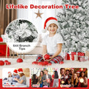 6/7/8 Feet Artificial Xmas Tree 3-Minute Quick Shape by LJGDeals