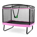 6 FT Kids Trampoline with Swing and Safety Enclosure Net by LJGDeals