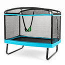 6 FT Kids Trampoline with Swing and Safety Enclosure Net by LJGDeals