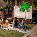 6 FT LED Lighted Artificial Palm Tree Hawaiian Style Tropical with Water Bag by LJGDeals