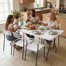 6 FT Fold-in-Half Camping Table with Carrying Handle by DirectDeals