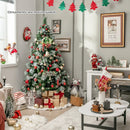 6 Feet Pre-Lit Artificial Christmas Tree with 350 LED Lights by LJGDeals