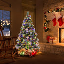 6 Feet Pre-Lit Artificial Christmas Tree with 350 LED Lights by LJGDeals