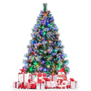 6 Feet Pre-Lit Artificial Christmas Tree with 350 LED Lights by LJGDeals