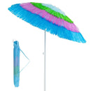 6 Feet Thatched Patio Umbrella with Tilt Design and Carrying Bag by LJGDeals