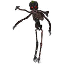 6 Feet Animated Halloween Decoration with 4 Arms Red LED-lit Eyes & Spooky Sounds by LJGDeals