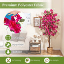 6 Feet Artificial Bougainvillea Tree with 910 Flowers by LJGDeals