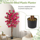 6 Feet Artificial Bougainvillea Tree with 910 Flowers by LJGDeals
