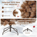 6 Feet Artificial Christmas Tree with 493 Branch Tips for Home Office Carnival by LJGDeals