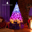 6 Ft Pre-Lit Artificial Christmas Tree with 11 Light Modes by DirectDeals