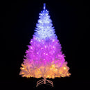 6 Ft Pre-Lit Artificial Christmas Tree with 11 Light Modes by LJGDeals