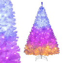 6 Ft Pre-Lit Artificial Christmas Tree with 11 Light Modes by LJGDeals