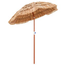 6 Feet Thatched Patio Umbrella with Tilt Design and Carrying Bag by LJGDeals