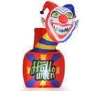 6 Ft Halloween Inflatable Clown with LED Lights for Indoor Outdoor Porch by LJGDeals