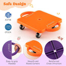 4/6-Pack Kids Scooter Board with Handles and Non-Marring Casters-6 Pack by LJGDeals