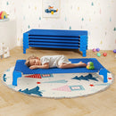 Portable 6 Pack Stackable Daycare Cots Sleeping Bed for Kids 53 Inch by LJGDeals