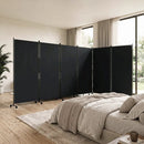 6-Panel Folding Room Divider with Wheels by LJGDeals