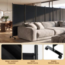 6-Panel Folding Room Divider with Wheels by LJGDeals