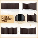 6-Panel Folding Room Divider with Wheels by LJGDeals