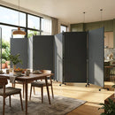 6-Panel Folding Room Divider with Wheels by LJGDeals