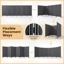 6-Panel Folding Room Divider with Wheels by LJGDeals