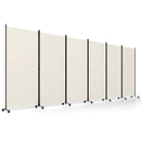 6-Panel Folding Room Divider with Wheels by LJGDeals