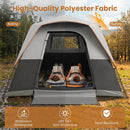 6-Person Instant Cabin Tent with Blackout Rainfly by DirectDeals