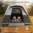 6-Person Instant Cabin Tent with Blackout Rainfly by LJGDeals