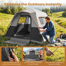 6-Person Instant Cabin Tent with Blackout Rainfly by DirectDeals