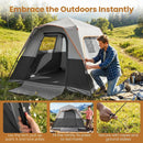 6-Person Instant Cabin Tent with Blackout Rainfly by LJGDeals